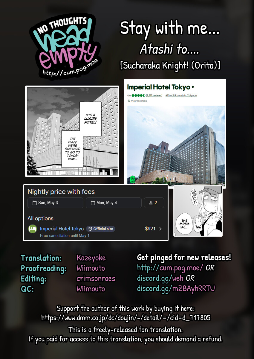 Hentai Manga Comic-Stay with me...-Read-56